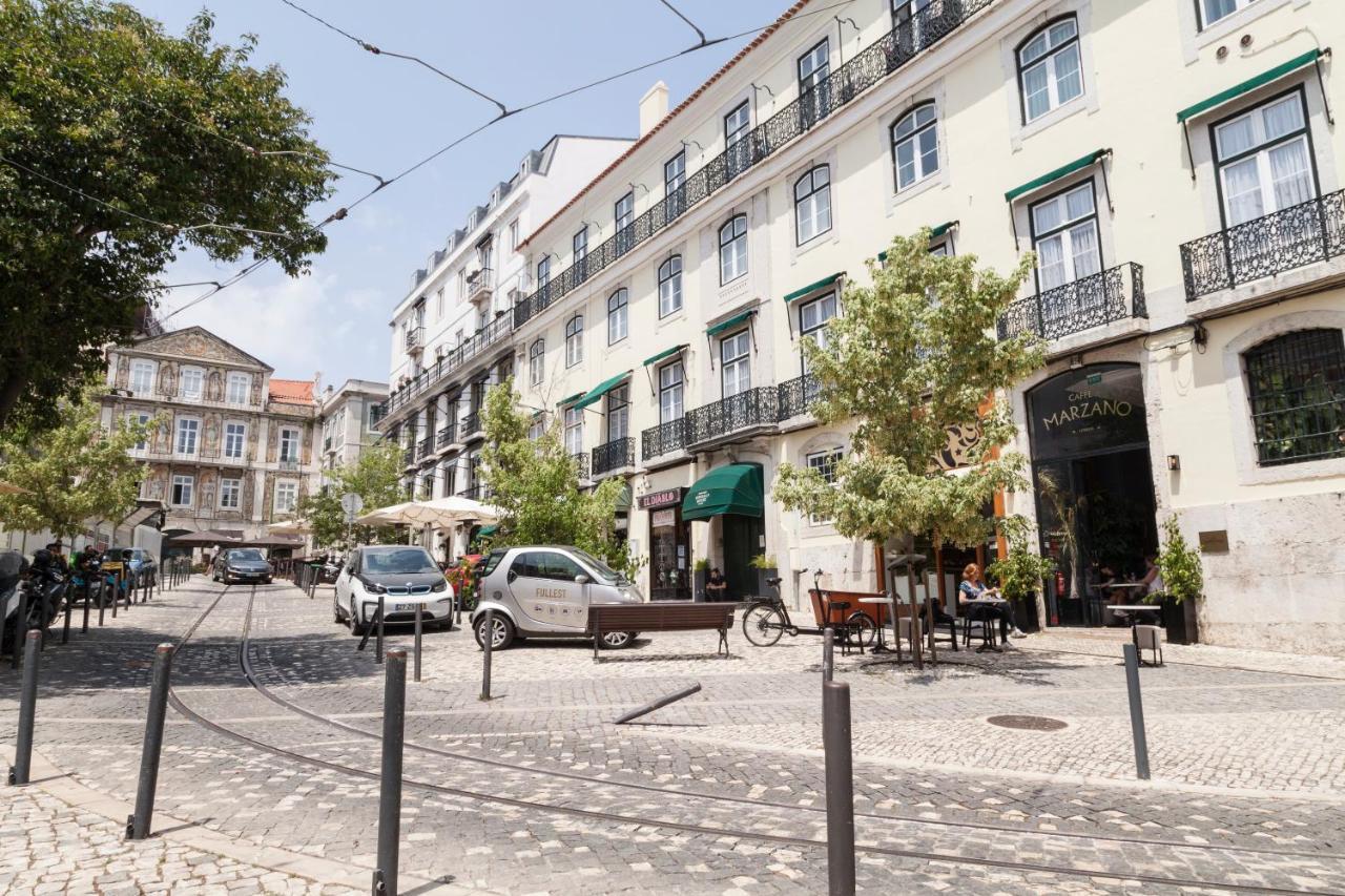 Classy 2Bdr Apartment In Downtown By Lovelystay Lisboa Exterior foto